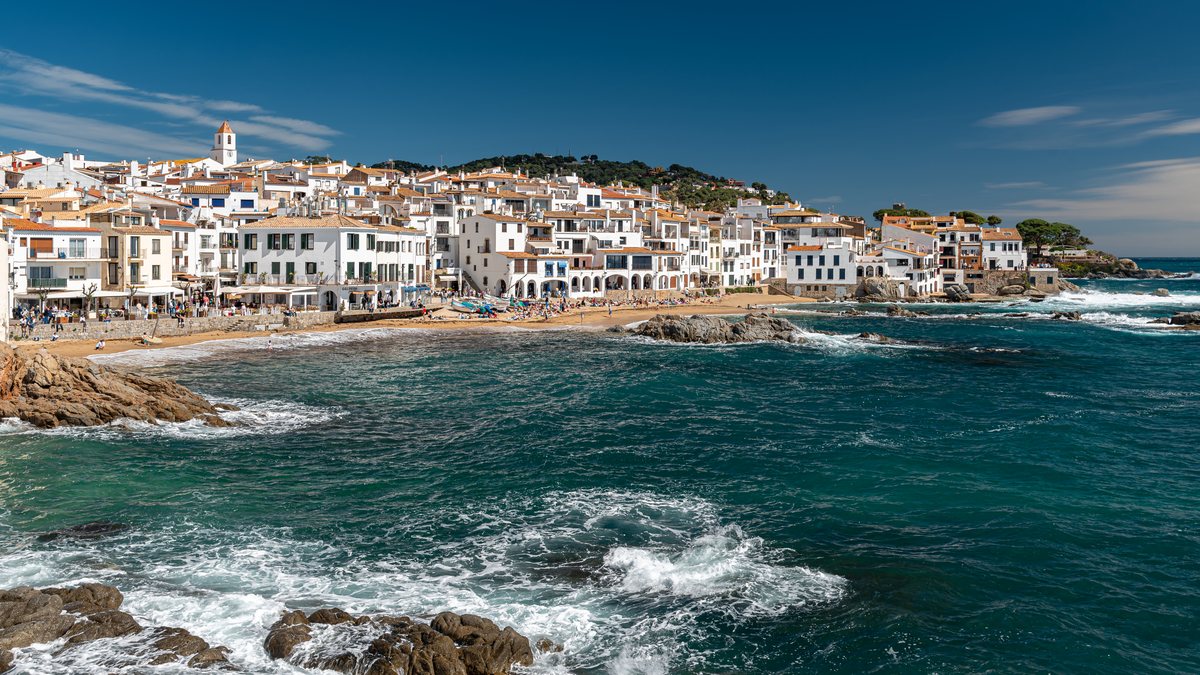 Calella de Palafrugell on the Costa Brava