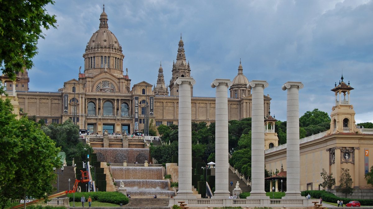 The Palau Nacional on Montjuïc