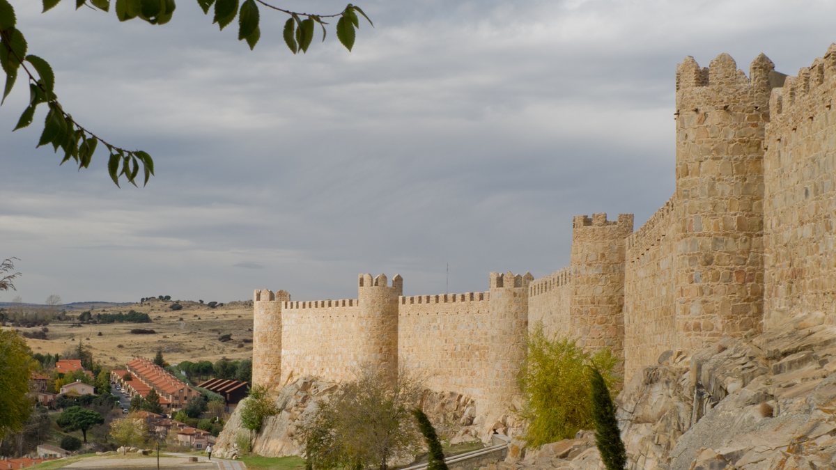 The walls of Ávila